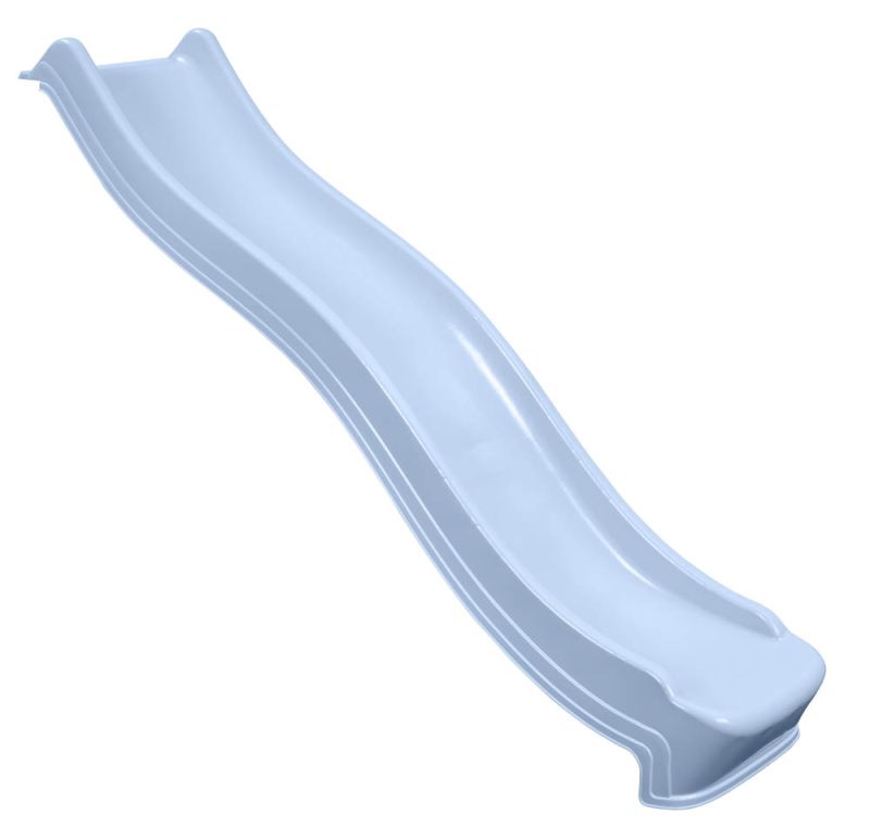 Swing King - Glijbaan - Pastel Blauw - Kunststof - 220 cm