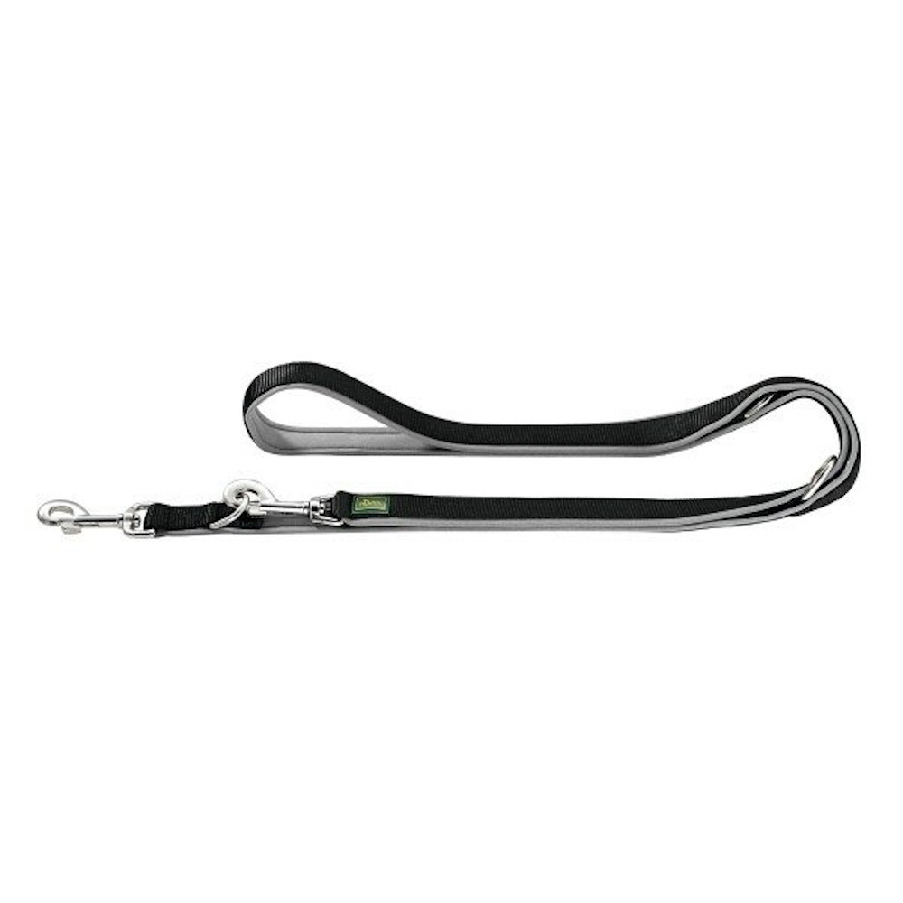 Hunter Vario Plus lijn - Hondenriem - Zwart - 0.2 cm - 200 cm