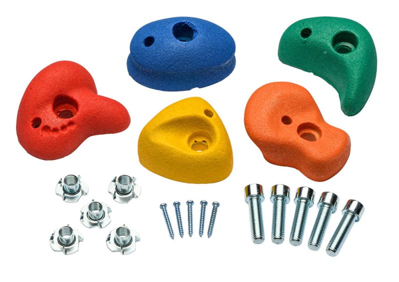 Swing King - Klimsteenset - 5 Stuks - Multi