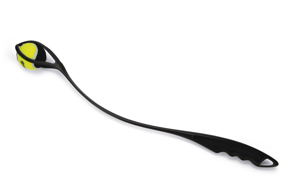 Beeztees Fetch Tennisbalwerper - Apporteren - Hondenspeelgoed - zwart - 70.5x12x7 cm Beeztees Fetch Tennisbalwerper - Apporteren - Hondenspeelgoed - zwart - 70.5x12x7 cm