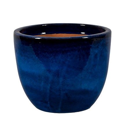 Passion for Pottery Stockholm 7-32B - Bloempot - Blauw - 30 cm