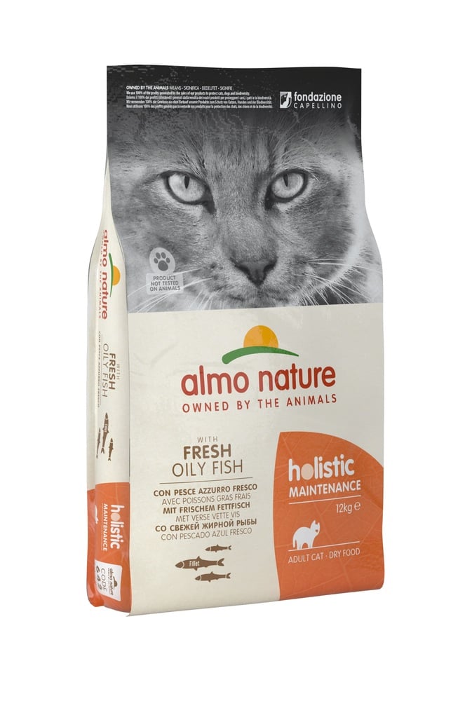 Almo Nature Holistic - Kattenvoer - 12 Kilogram - witvis