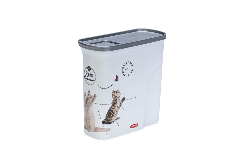 Curver Kat - Voercontainer - 2 l - Wit