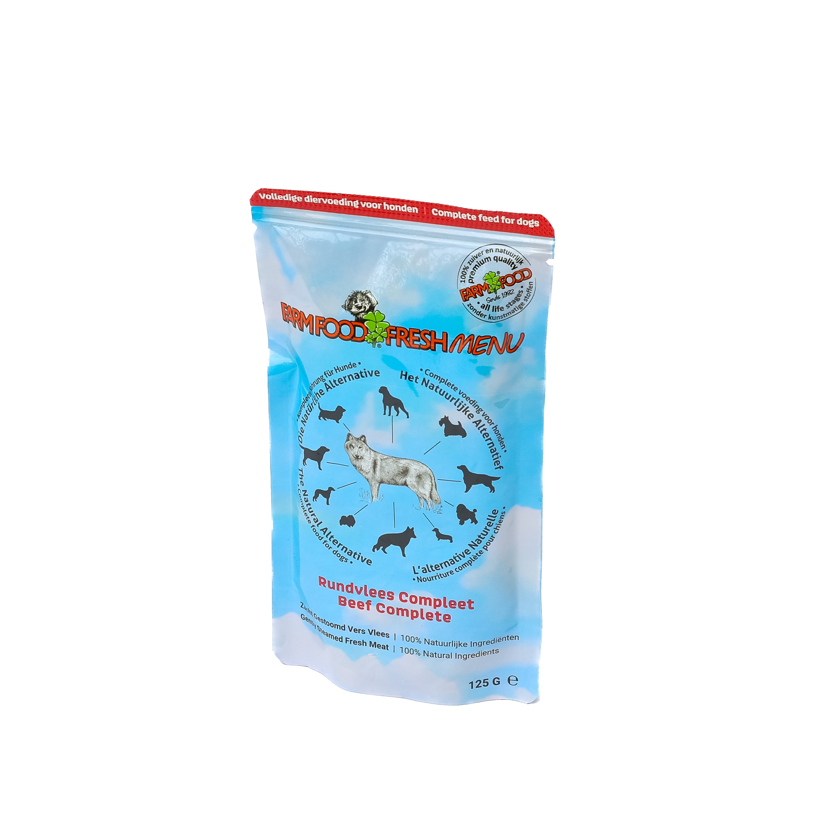 Farm Food Fresh Menu  - Hondenvoer - 125 Gram - rund