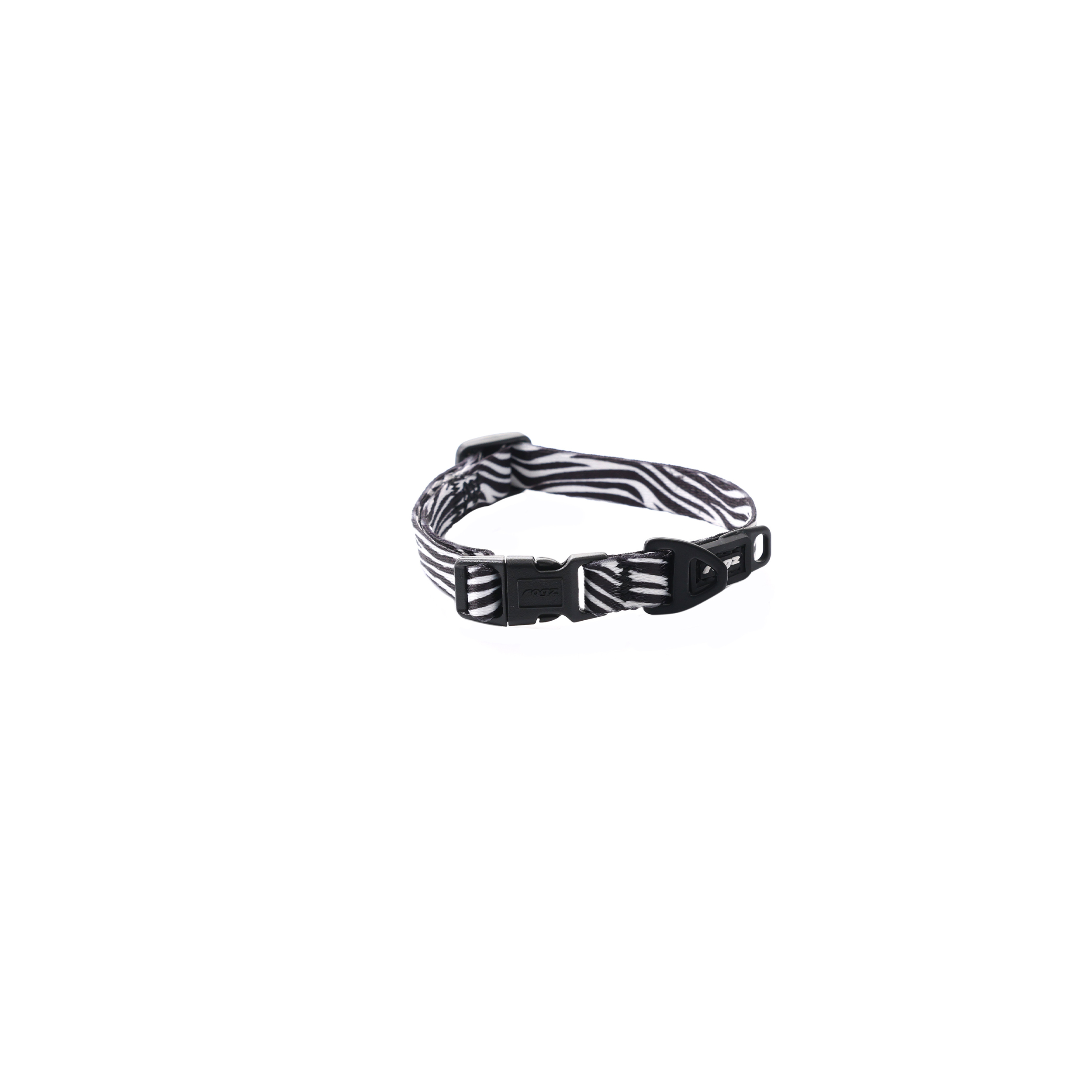 Rogz Animal - Halsband Hond - Zebra print - 20 tot 31 cm Rogz Animal - Halsband Hond - Zebra print - 20 tot 31 cm