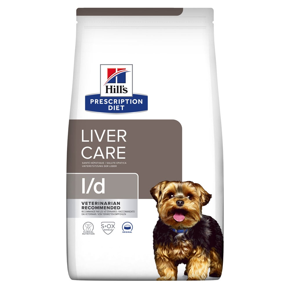 Hill's Prescription Diet l/d Liver Care - Hondenvoer veterinair - 10 Kilogram - gevogelte