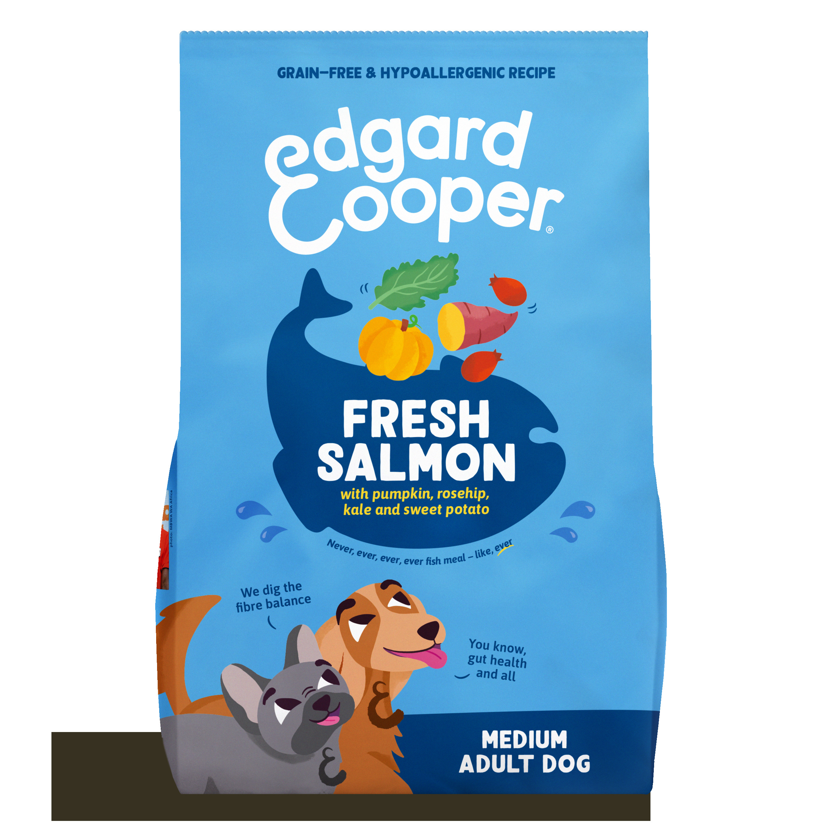 Edgard & Cooper Adult Medium - Hondenvoer - 1 Kilogram - Zalm Edgard & Cooper Adult Medium - Hondenvoer - 1 Kilogram - Zalm