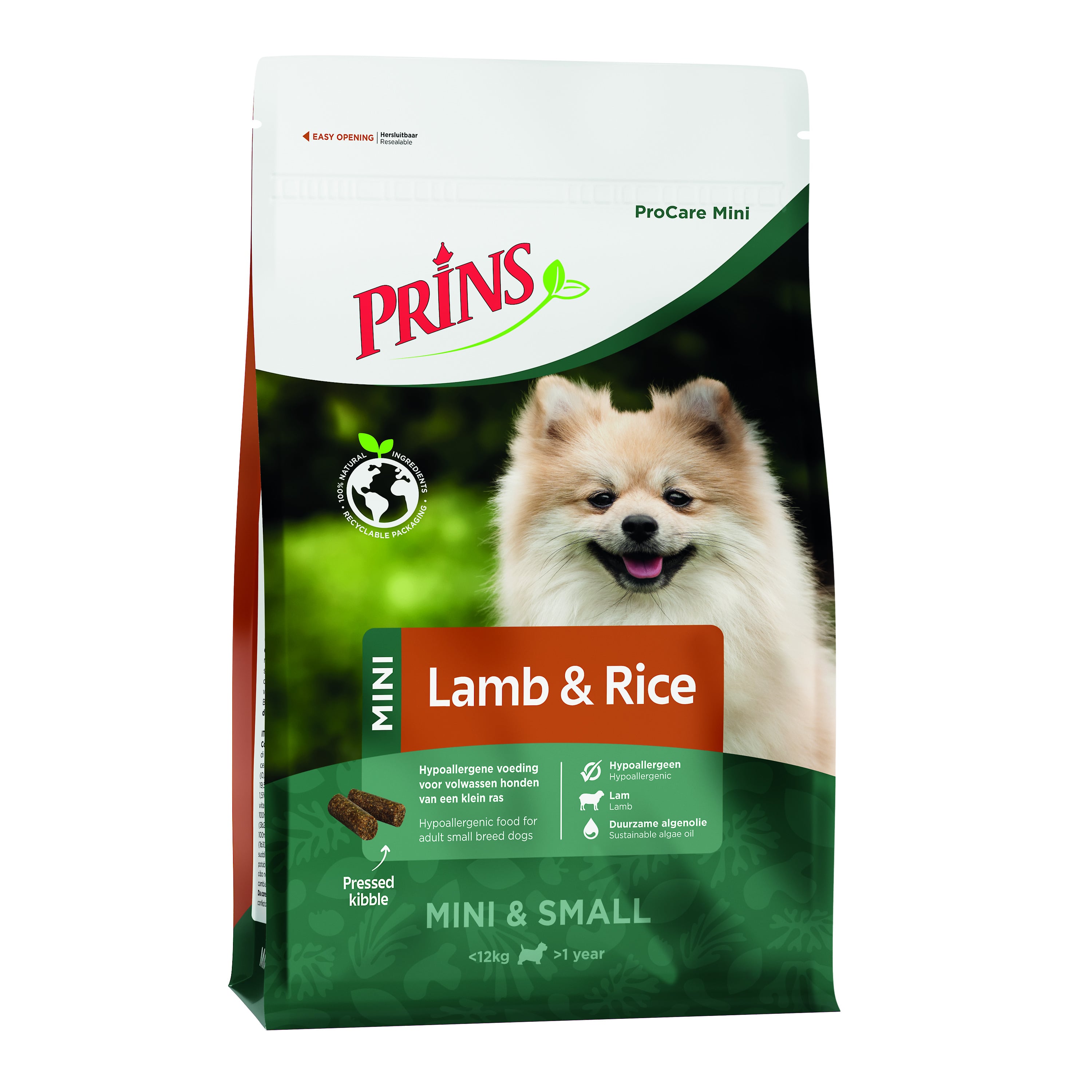 Prins ProCare Mini Hypoallergic - 3 Kilogram - Lam & rijst Prins ProCare Mini Hypoallergic - 3 Kilogram - Lam & rijst