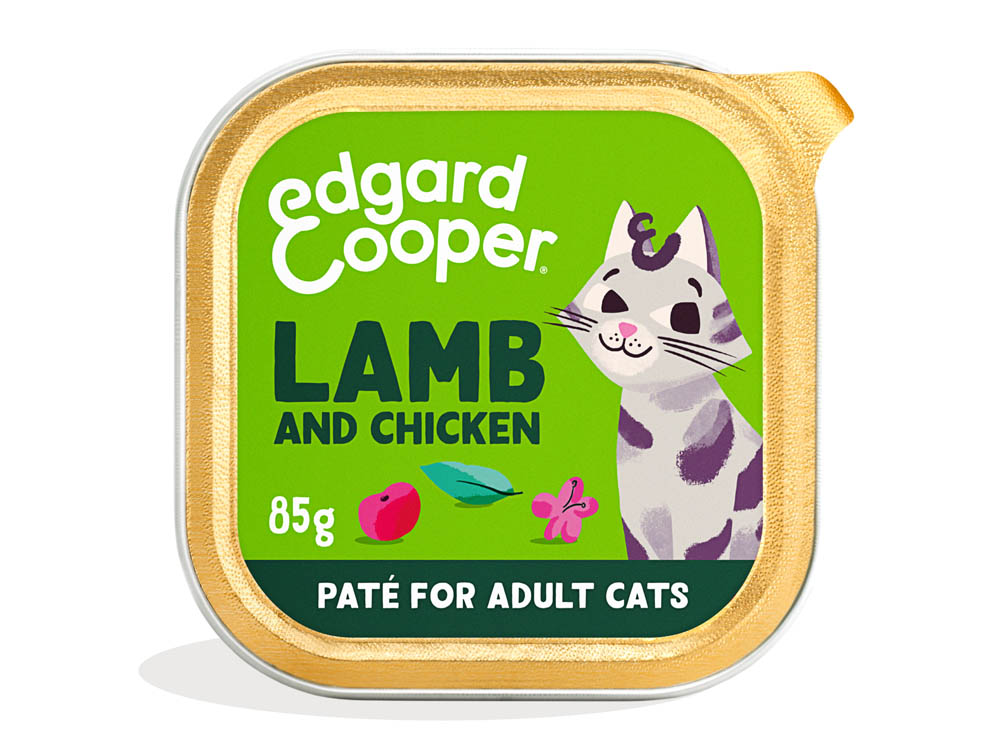 Edgard & Cooper Paté - Kattenvoer - 85 Gram - kip, lam