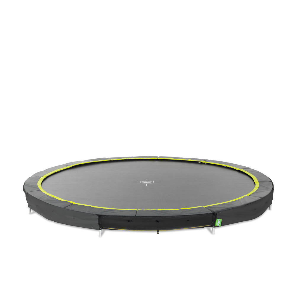 EXIT Silhouette inground - Trampoline - Zwart - 20x1x1 cm - 366 cm