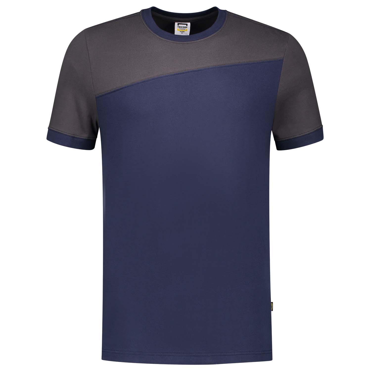 Tricorp Bicolor 102006 - T-shirt - Blauw/Donkergrijs - 3XL