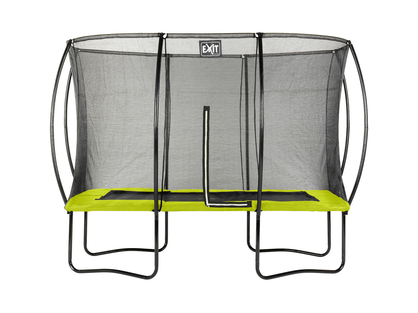 EXIT Silhouette - Trampoline - Limegroen - 1x244x400 cm