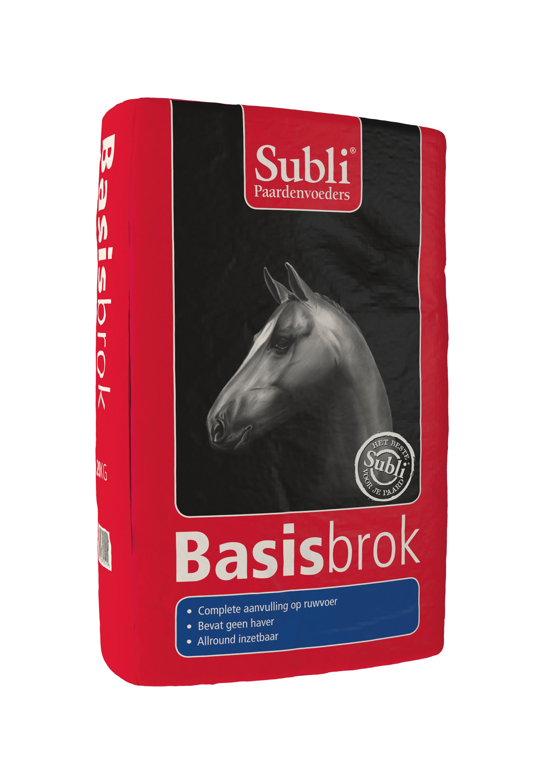Subli Basisbrok - Basisvoeding - Paardenvoer - 20 Kilogram - Zak