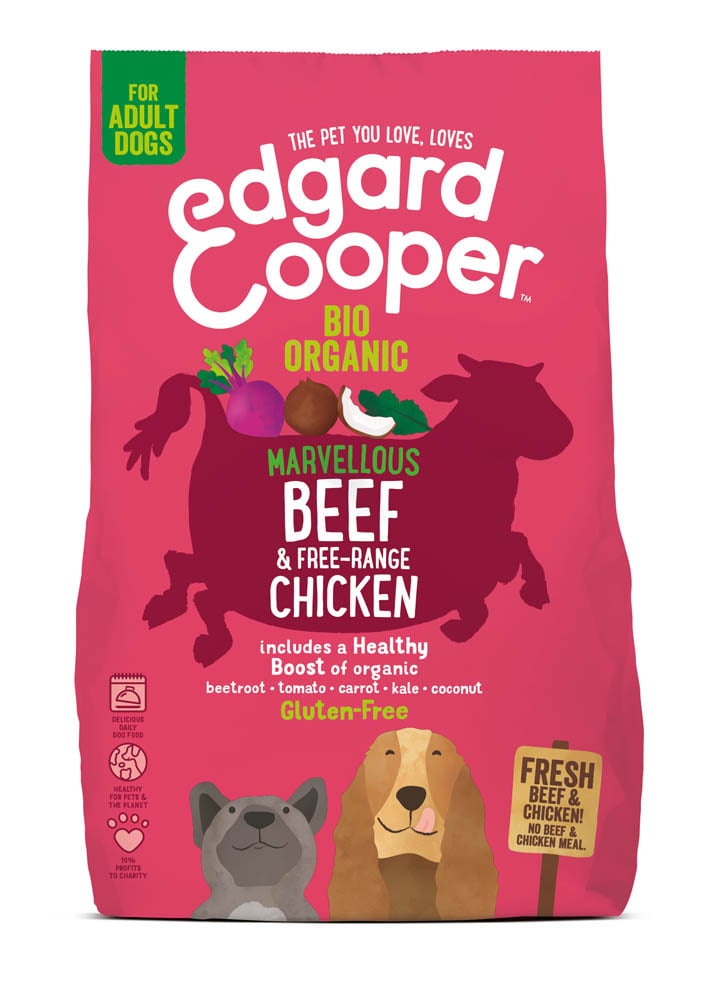 Edgard & Cooper Adult Biologisch - Hondenvoer - 0.7 Kilogram - rund