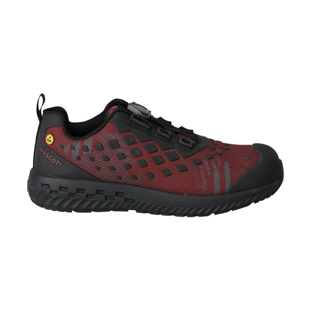 Mascot Custom F0650 - Werkschoenen - Rood / Zwart - 36