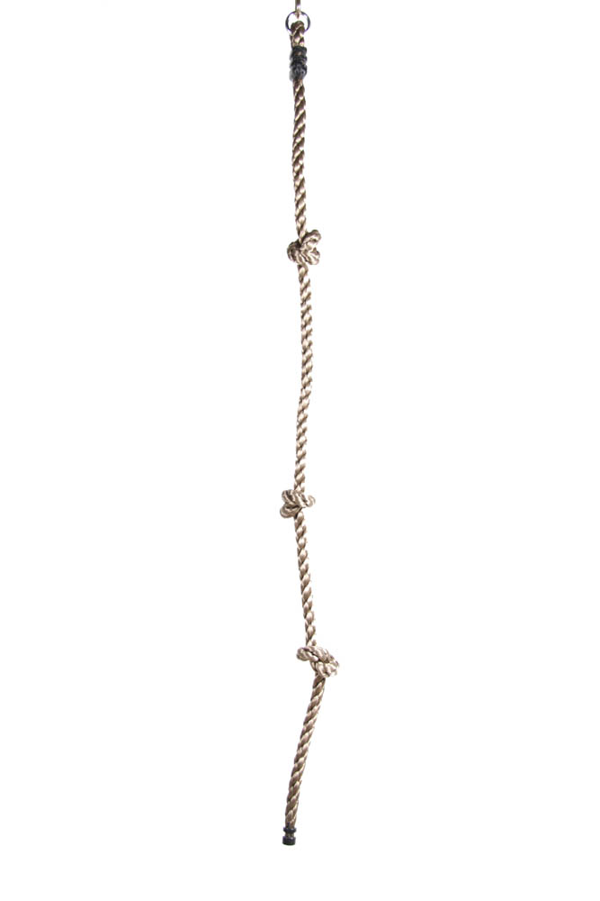 Swing King 3 knopen - Knopentouw - Bruin - PP|Metaal