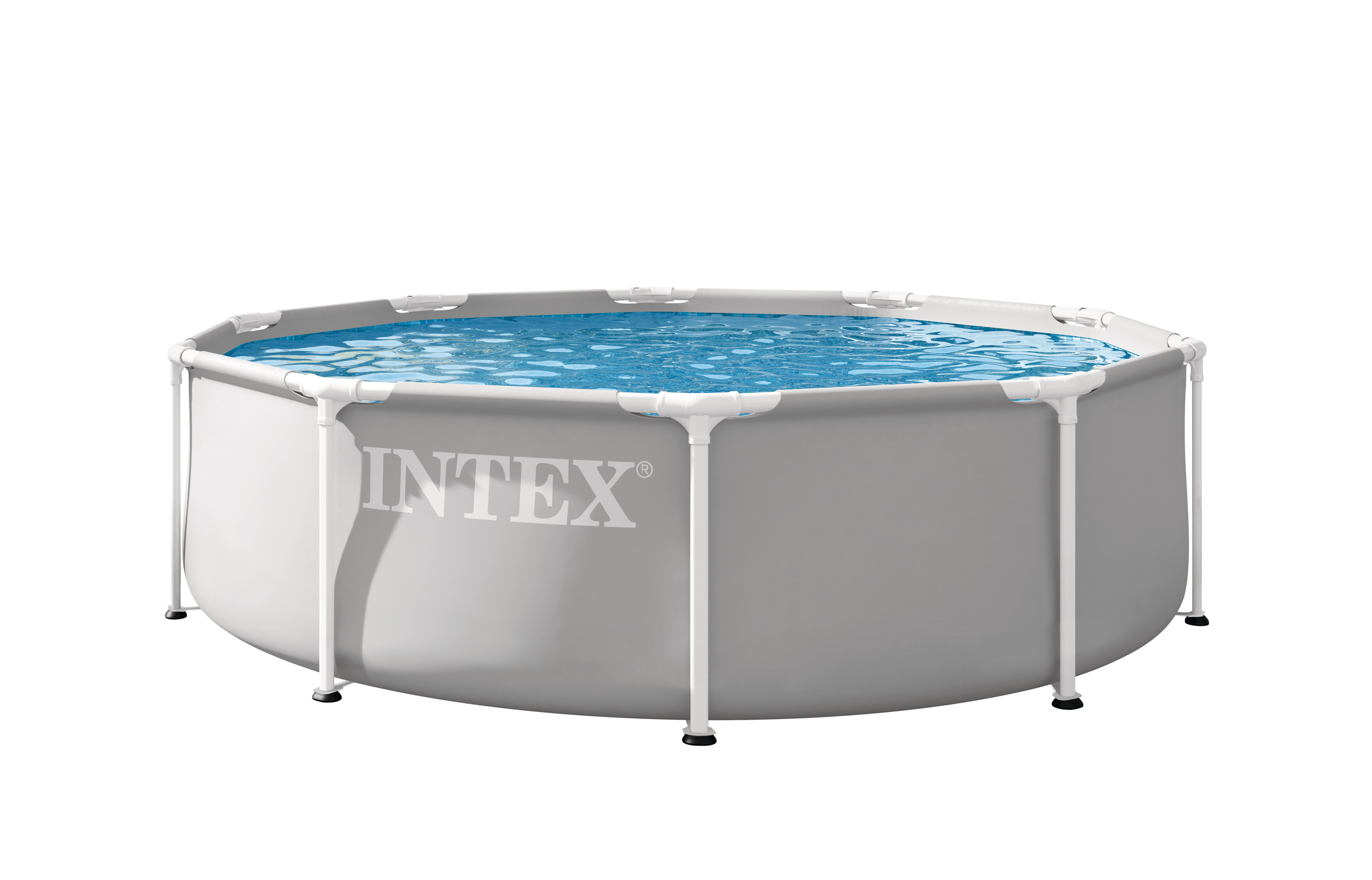 Intex Prism Frame Pool Set - Zwembad - Grijs - 76x305x305 cm - 305 cm Intex Prism Frame Pool Set - Zwembad - Grijs - 76x305x305 cm - 305 cm