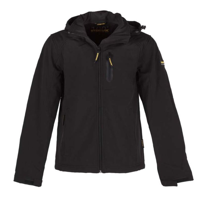 Störvik Napier  - Softshell - Heren - Zwart - XL