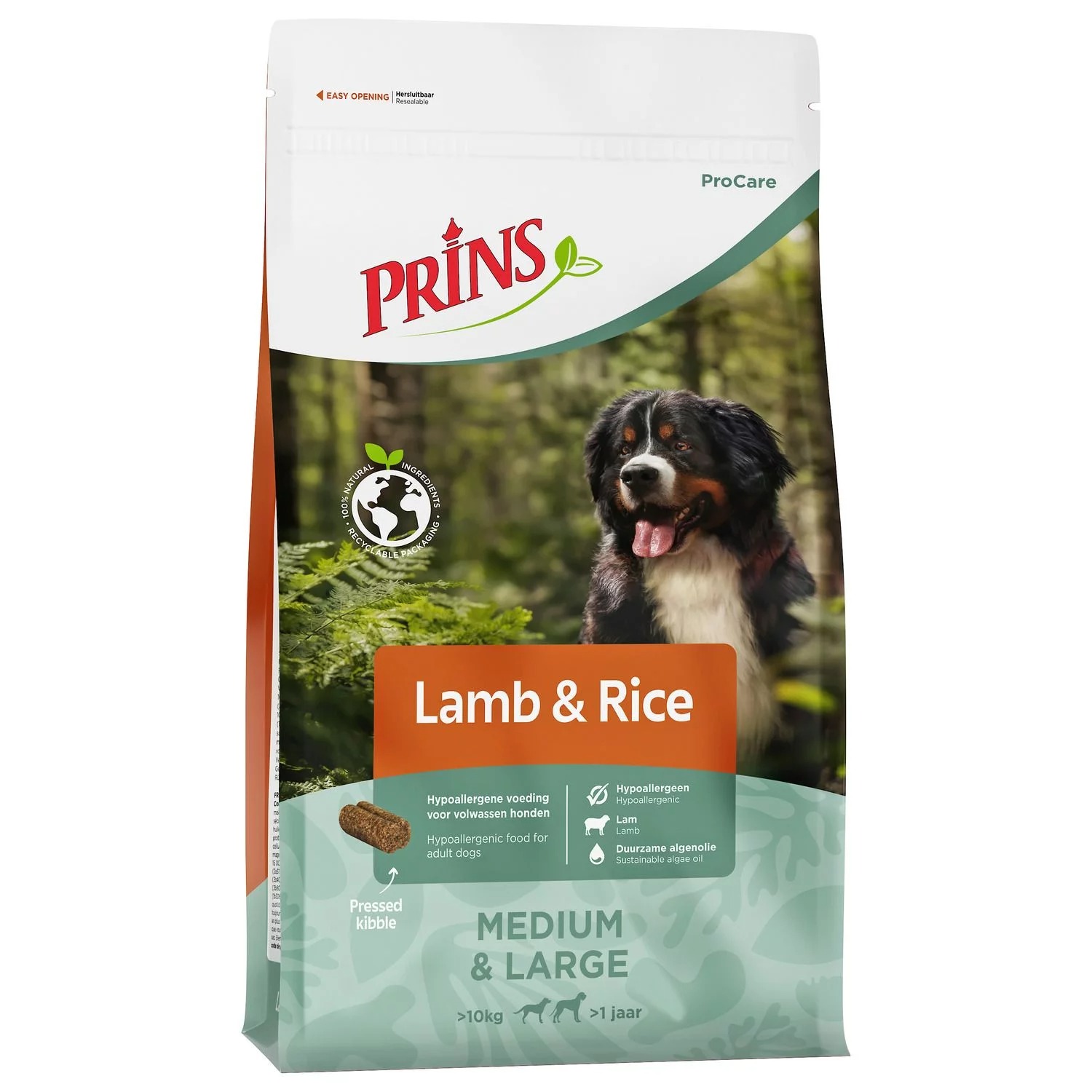 Prins ProCare Hypoallergeen Medium & Large - Hondenvoer - 3 Kilogram - Lam & rijst