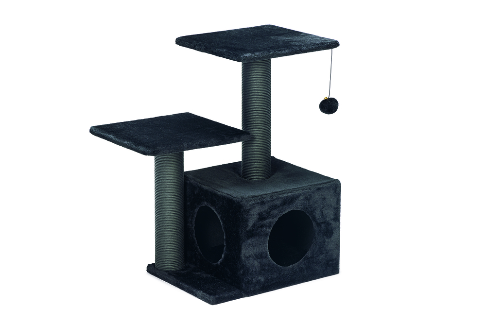 Beeztees Serpa - Krabpaal - Zwart - 70x45x44 cm