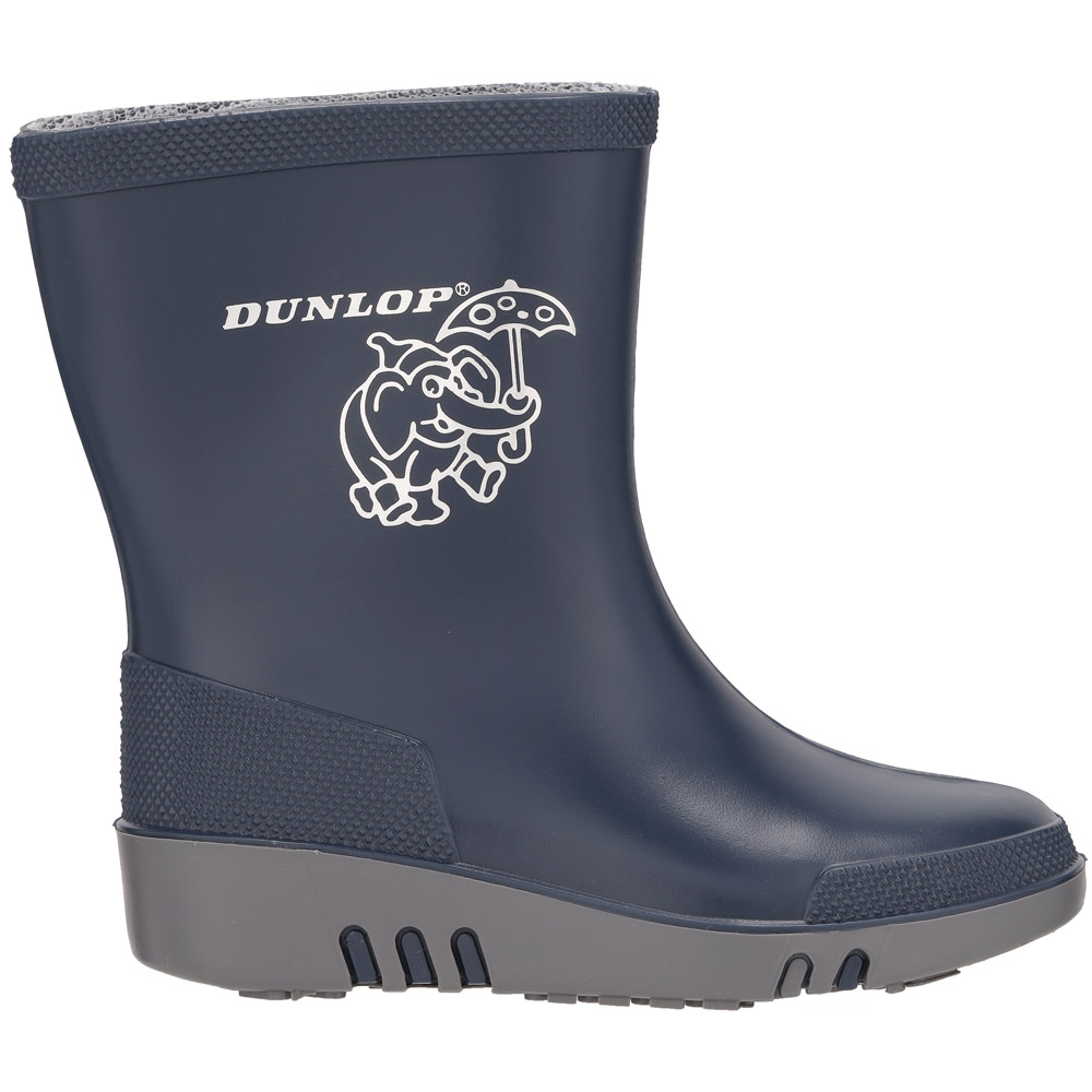 Dunlop Mini K151710 - Regenlaarzen jongens - Kinderlaarzen - Blauw - 21 Dunlop Mini K151710 - Regenlaarzen jongens - Kinderlaarzen - Blauw - 21