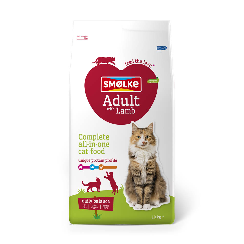 Smölke Adult - Kattenvoer - 10 Kilogram - kip