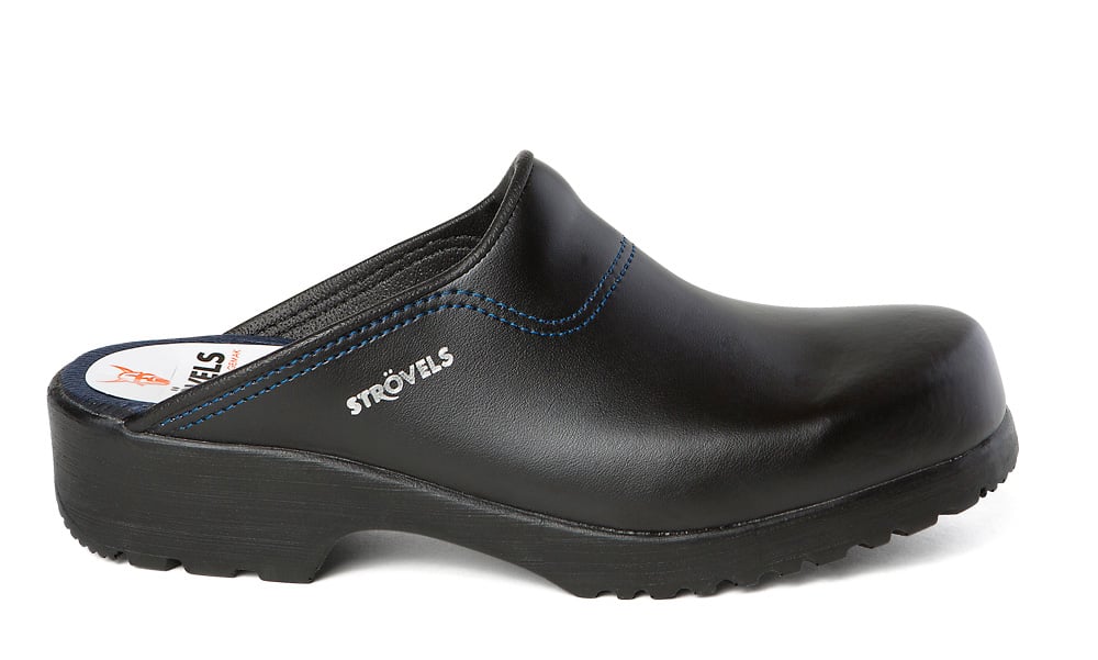 Strövels Flex 923 - Schoenklompen - Zwart - 43