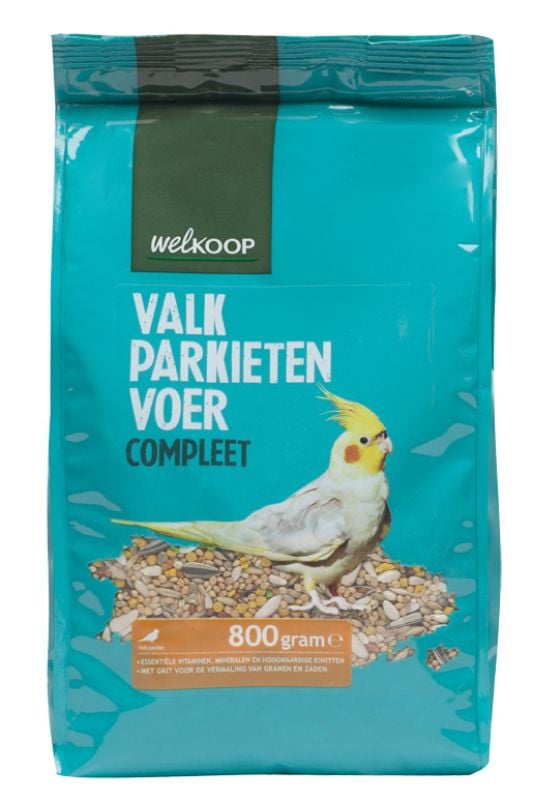 Welkoop Valkparkietvoer compleet - vogelvoer - 800 Gram