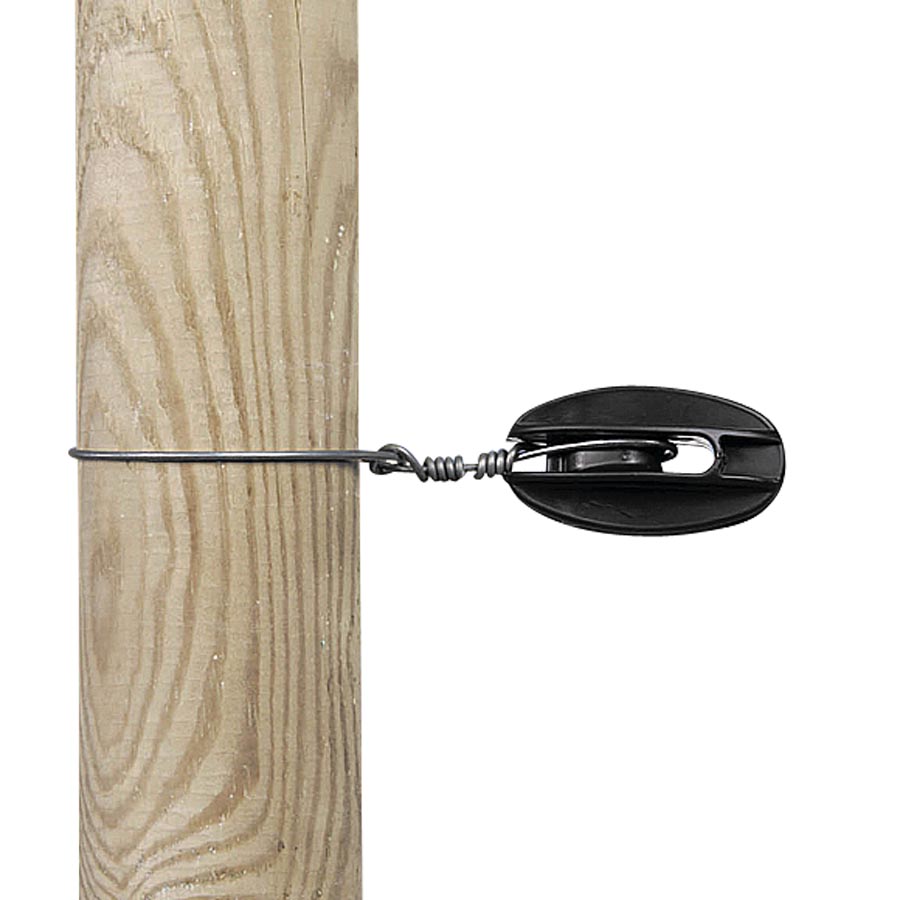 Gallagher - Hoekisolator S - 20.5 cm - 100 Stuks - Zwart - 39 cm