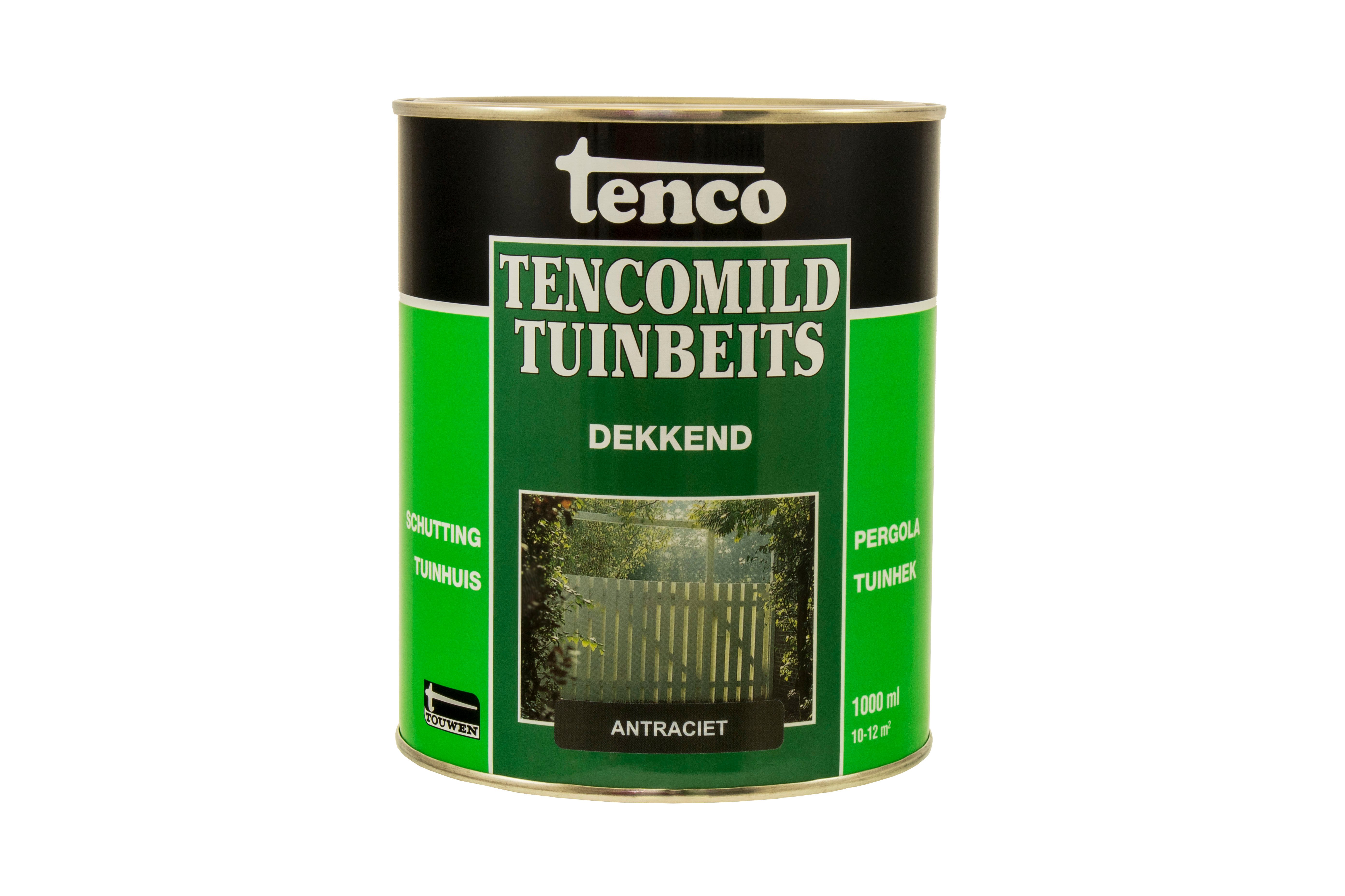 Tenco - Tencomild Tuinbeits - 1 Liter - Antraciet