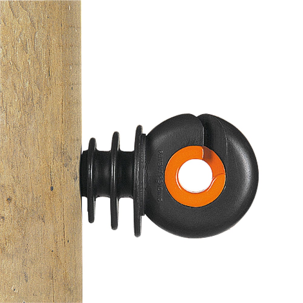 Gallagher XDI Ringisolator - 1 cm - 125 Stuks - Zwart - 1 cm