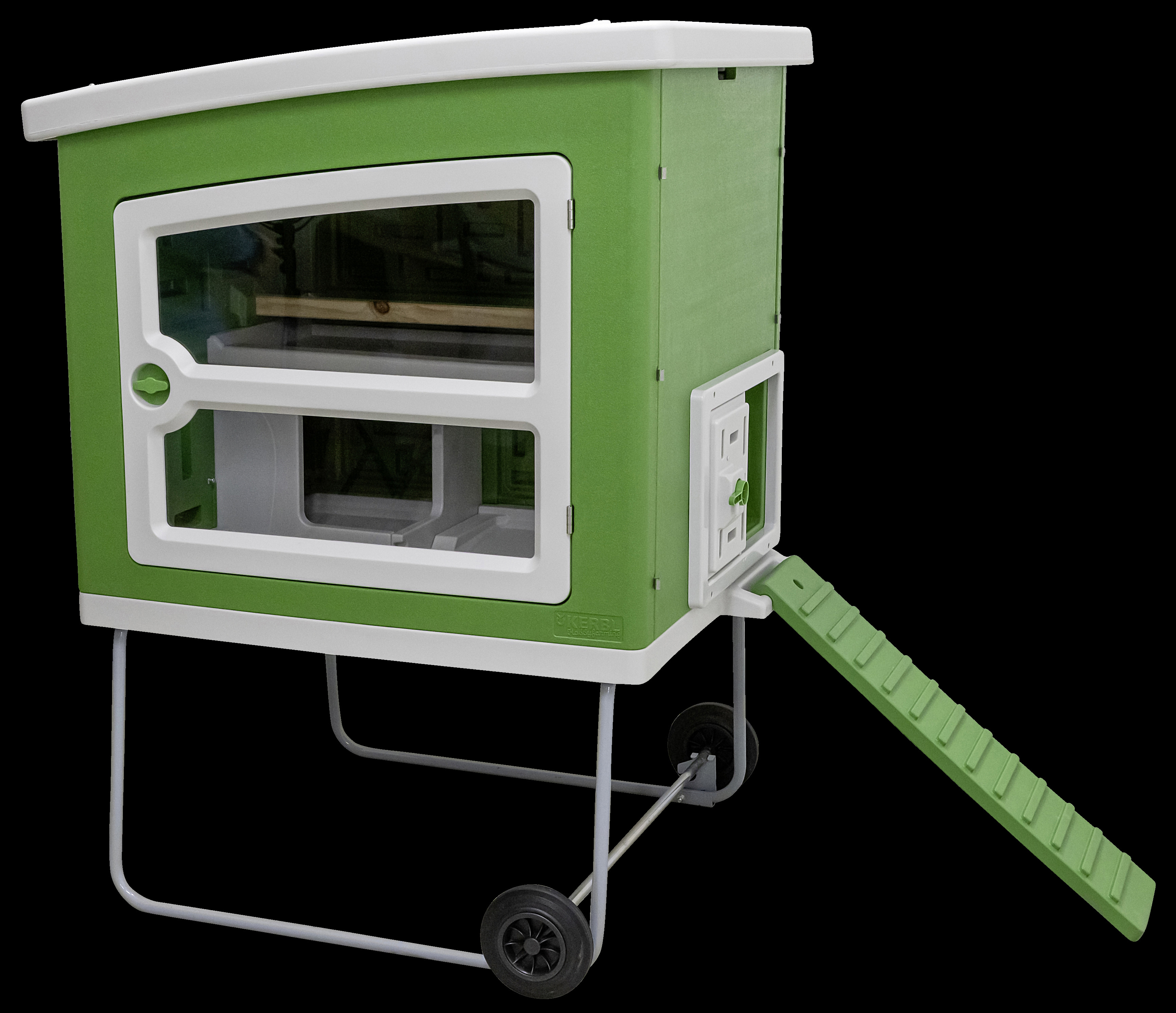 Kerbl  MobileCoop - Kippenhok - 4 tot 6 kippen - Groen - M