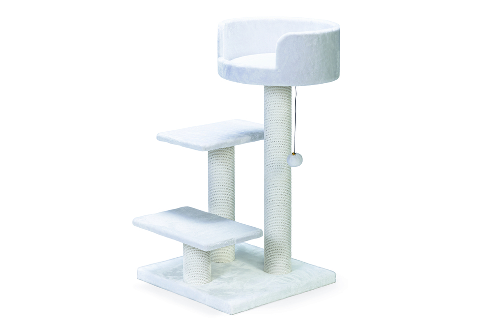 Beeztees Serpa - Krabpaal - Wit - 1x50x1 cm