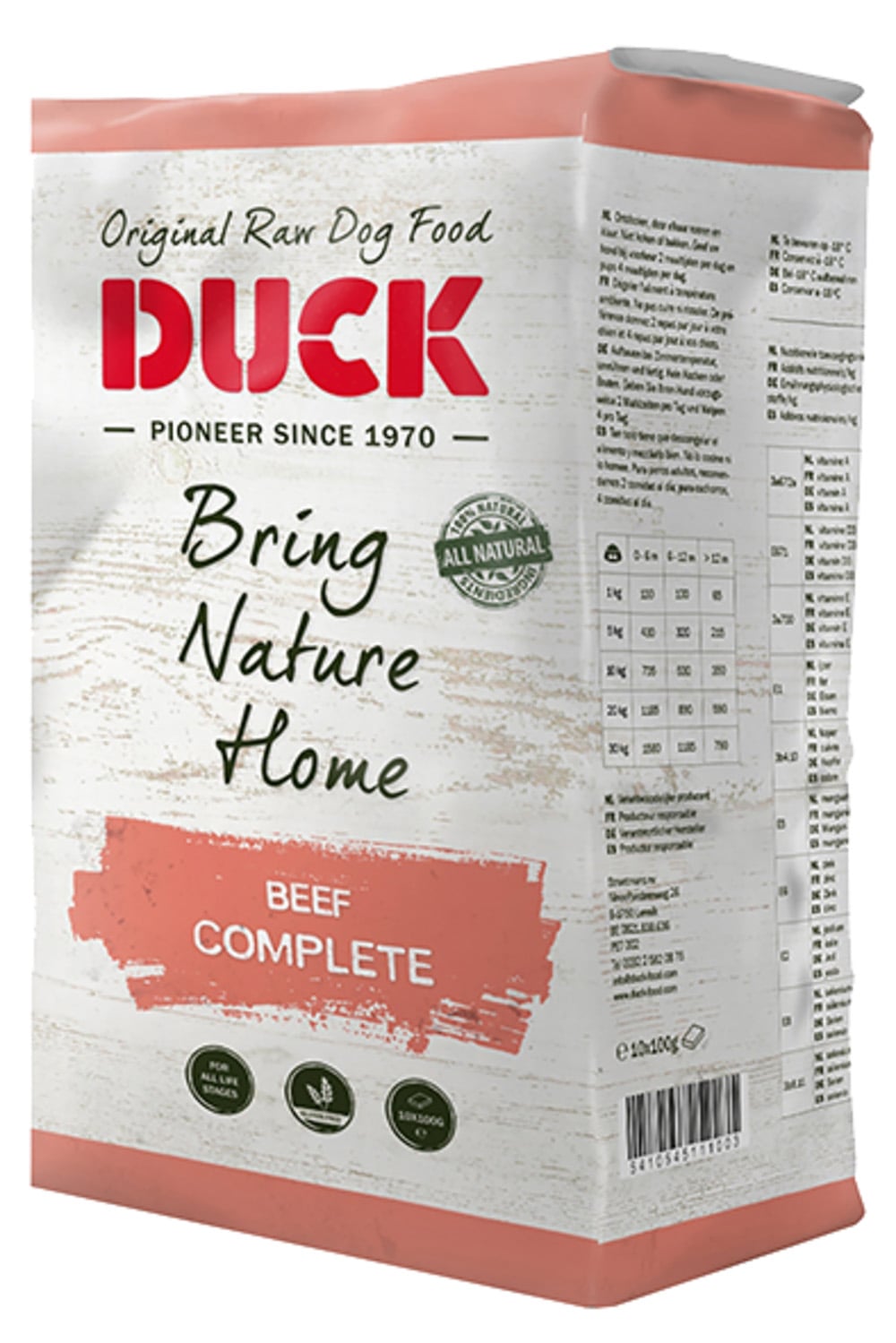 Duck Compleet - Hondenvoer - 1 Kilogram - rund