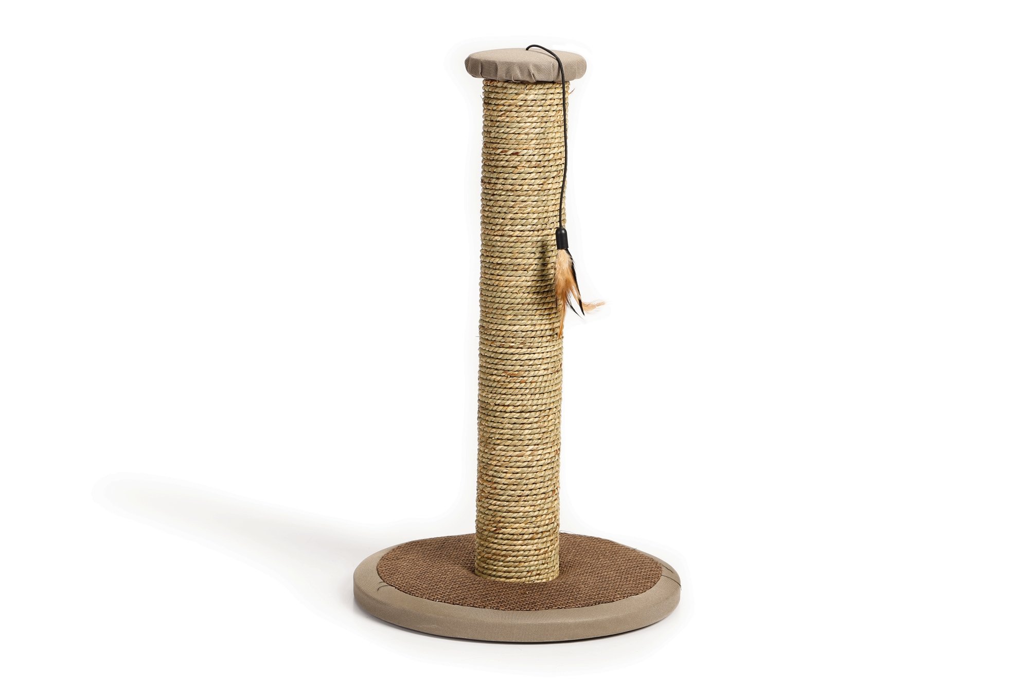 Beeztees Rofra - Krabpaal - Groen Beige - 10x30x10 cm