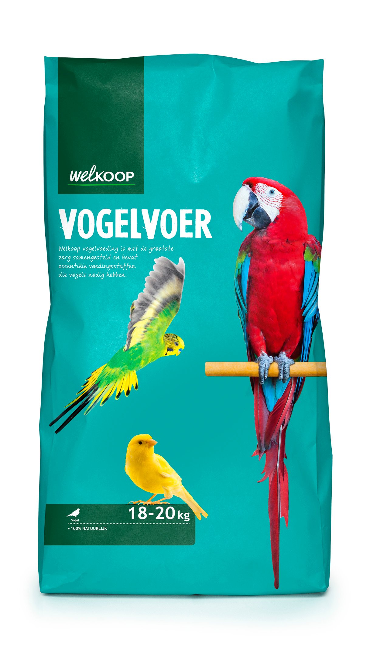 Welkoop Grote Parkietenzaad - Vogelvoer - 20 Kilogram