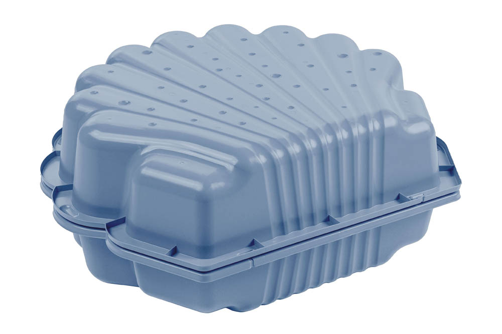 Swing King Schelp - Zandbak - 2.2 Kilogram - Licht blauw - Kunststof Swing King Schelp - Zandbak - 2.2 Kilogram - Licht blauw - Kunststof