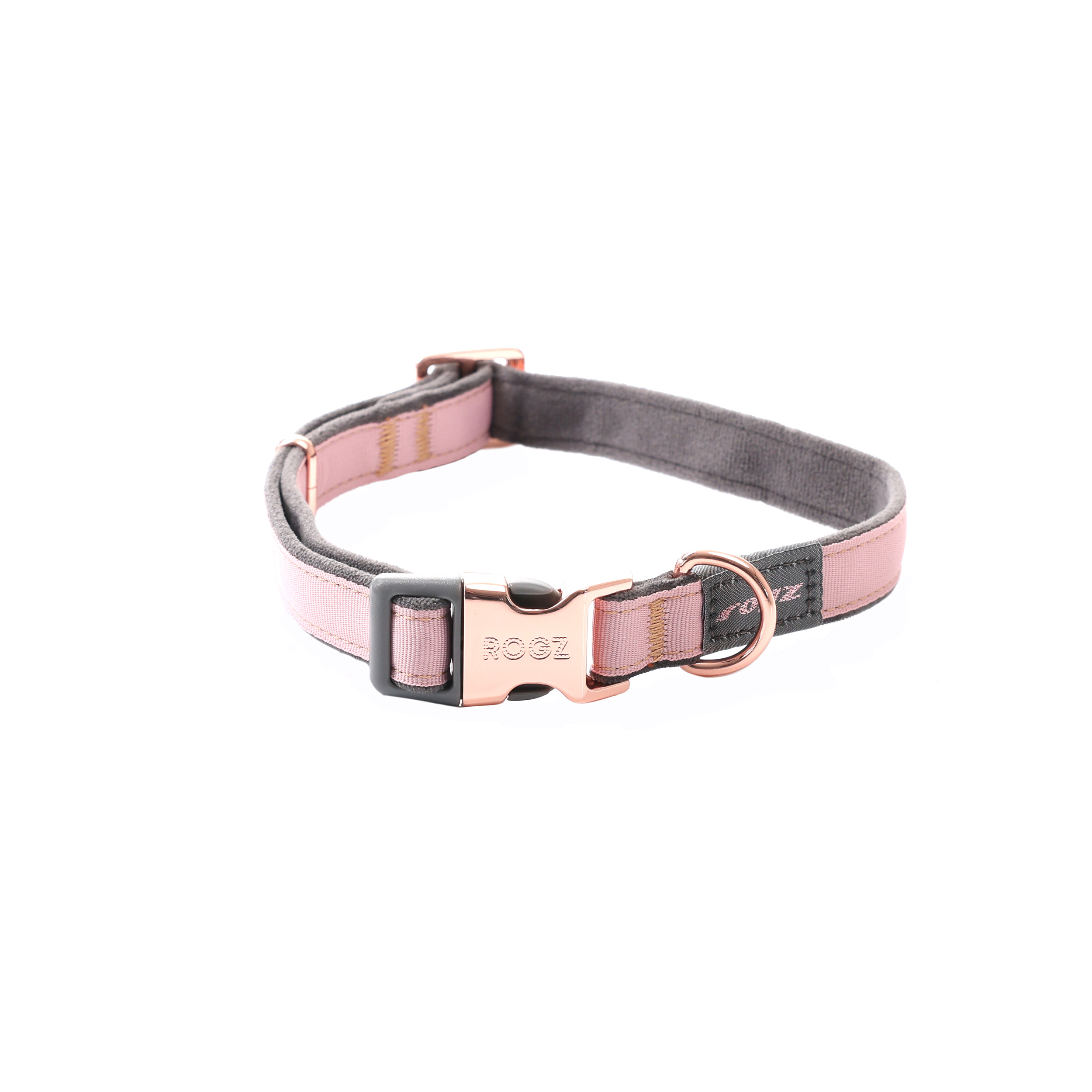 Rogz Urban - Halsband Hond - Roze - 34 tot 56 cm Rogz Urban - Halsband Hond - Roze - 34 tot 56 cm