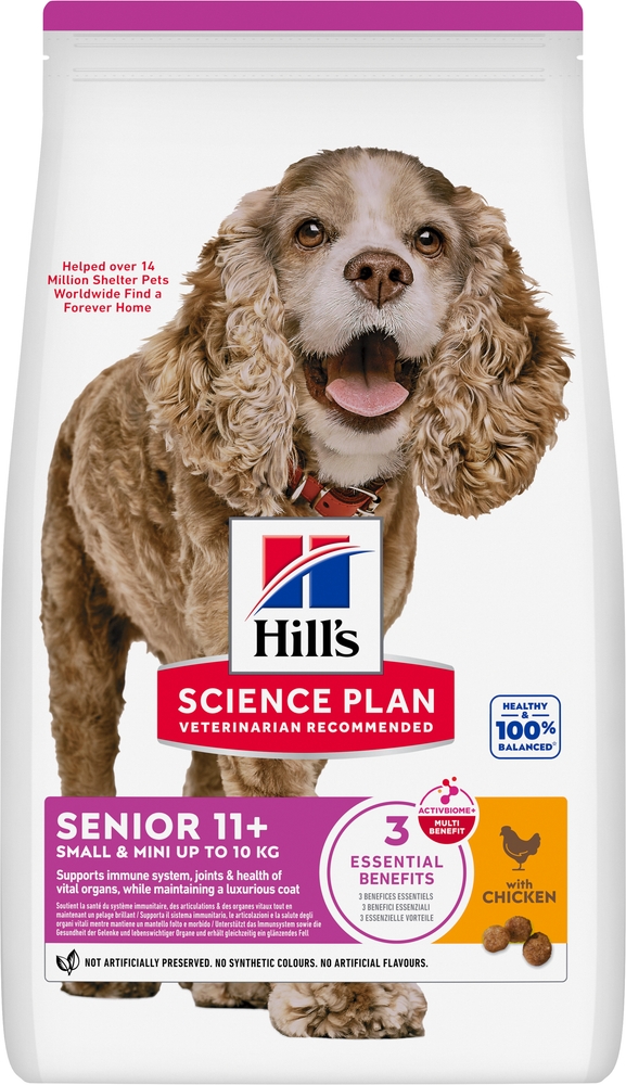 Hill's Science Plan Senior  Small - Mini - Hondenvoer - 1.5 Kilogram - kip