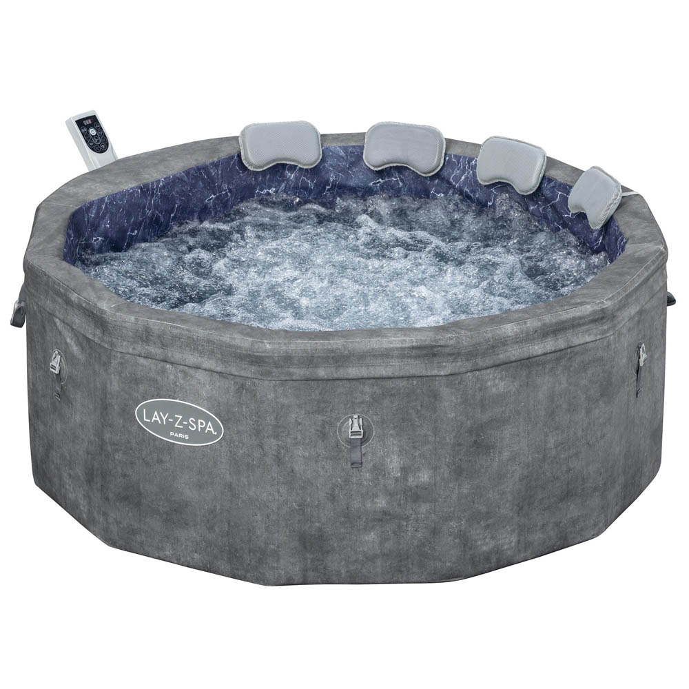 Bestway Carrara Airjet - Lay-Z-Spa - Grijs - 170 cm