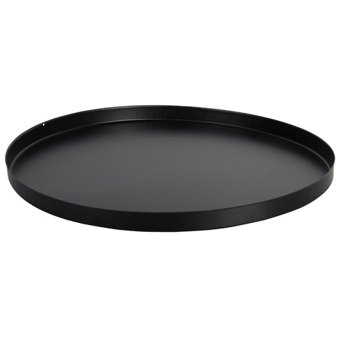 Esschert Fancy Flames - Onderplaat - Rond - Zwart - Staal - 49.7 cm