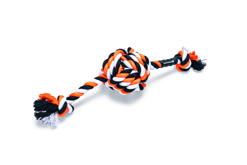 Beeztees Flossy Bal Bari - Hondenspeelgoed - multi - 39x10x34 cm Beeztees Flossy Bal Bari - Hondenspeelgoed - multi - 39x10x34 cm