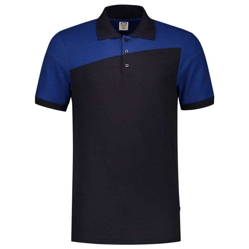 Tricorp Bicolor Naden - Poloshirt - Donkerblauw Kobalt - 3XL Tricorp Bicolor Naden - Poloshirt - Donkerblauw Kobalt - 3XL