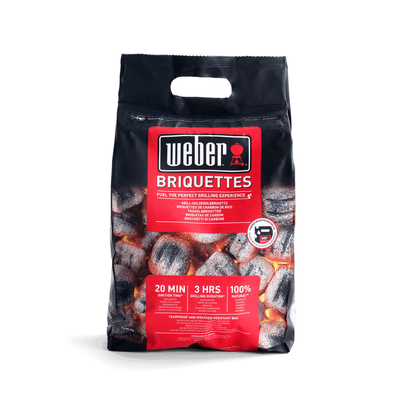 Weber - Briketten - 3 Kilogram