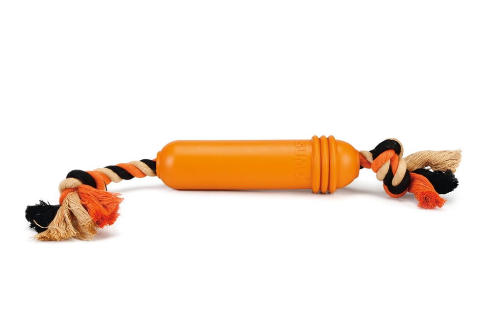 Beeztees - Sumo Fit - Apporteren - Hondenspeelgoed - oranje - 51x14x6 cm