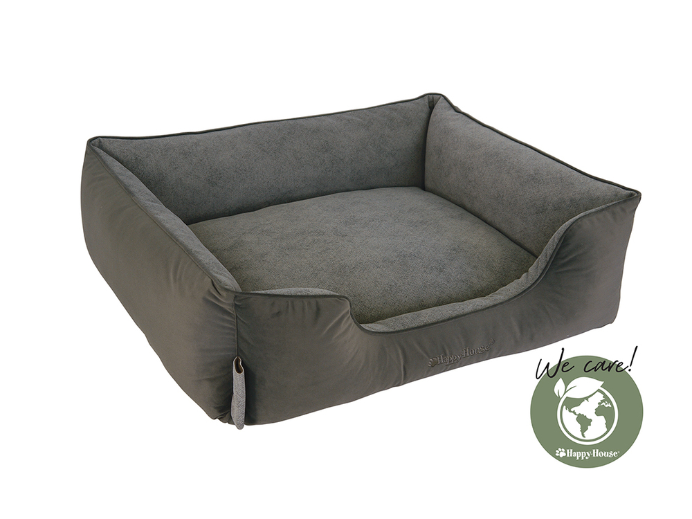 Happy-House Soft Melange Orthopedisch - Hondenmand - Grijs - 20x55x45 cm - Klein