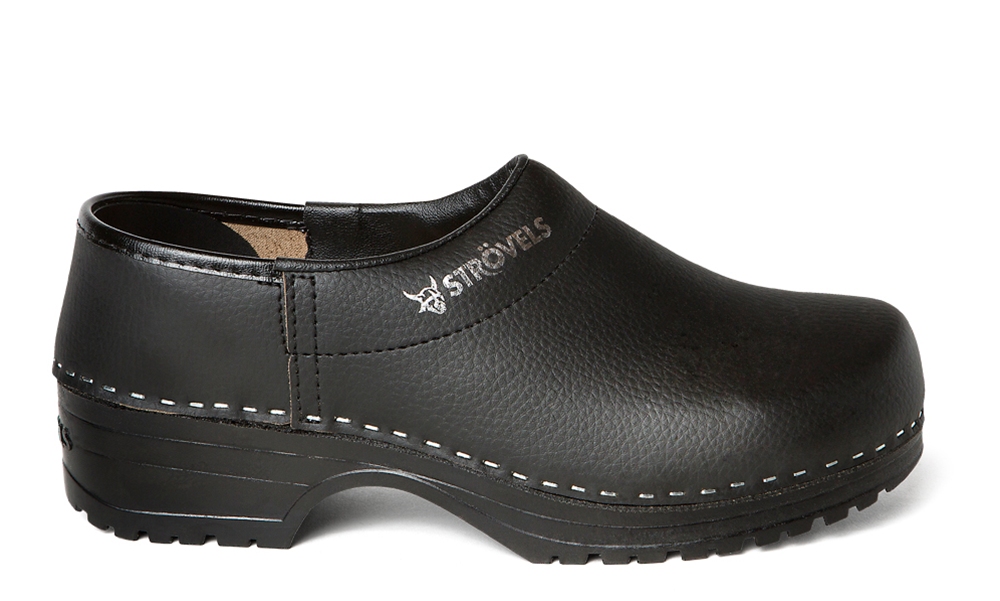 Strövels PU 304 - Schoenklompen - Zwart - 41