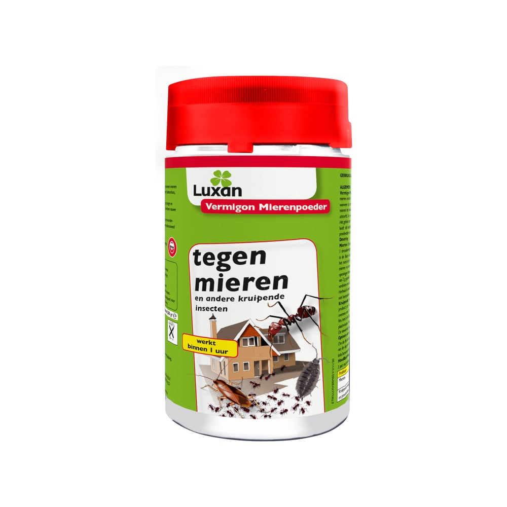 Luxan Vermigon Mierenpoeder - Tegen mieren - 250 Gram