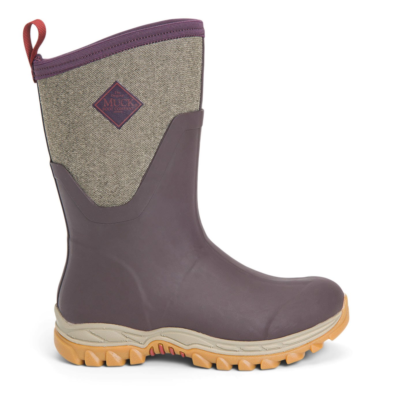 Muck Boot Arctic Sport II Mid - Outdoorlaarzen - Bordeaux rood - 37