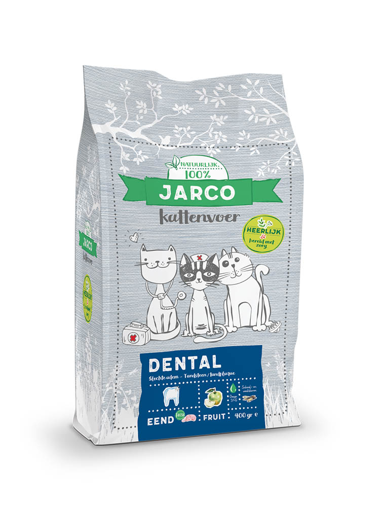 Jarco Dental - Kattenvoer - 2 Kilogram - eend